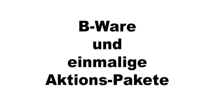 B-Ware und einmalige Aktions-Pakete Fliegenfischen / Fliegenbinden