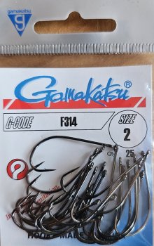 Gamakatsu F314 Der Streamerhaken für Hecht, Meerforellen und Co