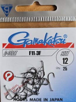 Gamakatsu F11-3F Der feindrähtige Trockenfliegenhaken