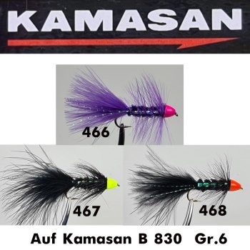 Kamasan Tungsten Leeches Super-Schwere-Spezial-Streamer