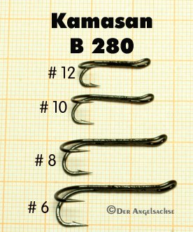 Kamasan B280 L/W Salmon Doubles Lachsfliegenhaken