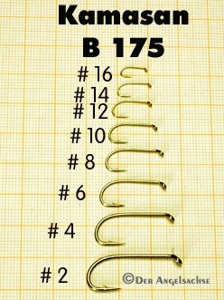 Kamasan B175 Sproat Hooks Fliegenhaken