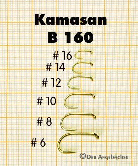 Kamasan B160 Sproat Hooks Fliegenhaken
