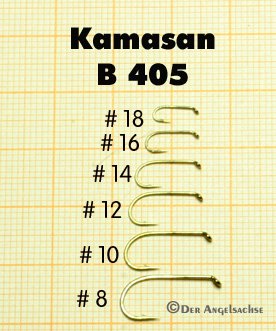 Kamasan B405 Round Bend Fliegenhaken