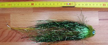 Pike Tube -Sheep Head Green Gold-