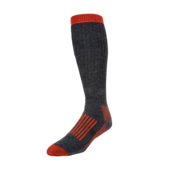 Simms Merino Thermal OTC Sock Carbon Strümpfe MegaWarm