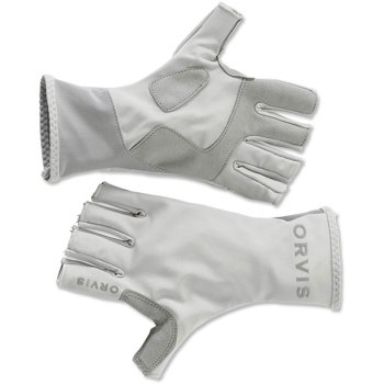 Orvis Sun Gloves Grey Sonnenschutzfaktor 50+
