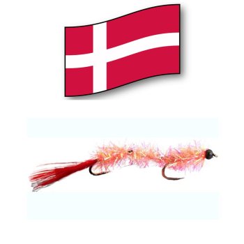 Kong Hans Pink -Orginal Dänische Meerforellenfliege-