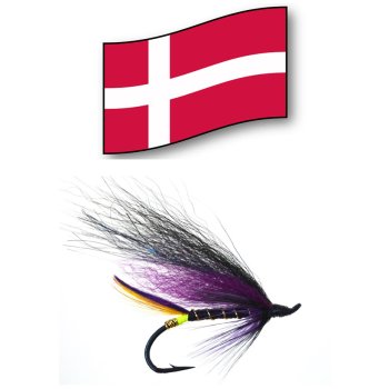 Purple Angel Orginal Dänische Lachs- und Meerforellen-Fliege