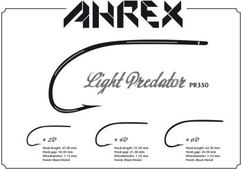Ahrex PR350 Light Predator Fliegenhaken