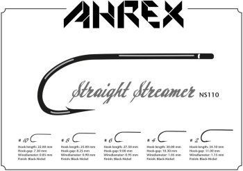 Ahrex NS110 Streamer S/E Fliegenhaken