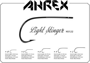 Ahrex NS122 Light Stinger Fliegenhaken