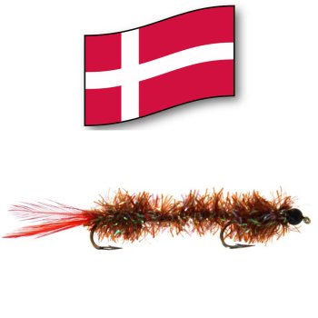 Kong Hansen Brown Gr.6 -Orginal Dänische Meerforellenfliege-