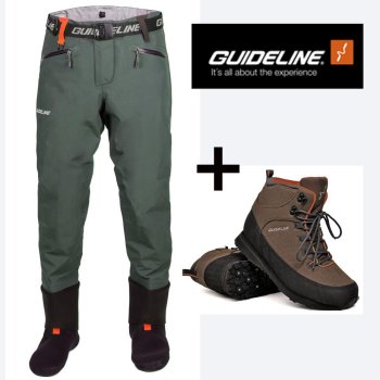 Guideline Laxa Waist Wader Combo Modell 2026 Wat-Set Hüft-Wathose + Watschuh 3.0 zum Vorteilspreis und nur für kurze Zeit! Jetzt Zuschnappen und Sparen!