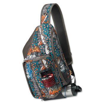 Orvis Sling Pack Umhängetasche (Farb-Auswahl: Camouflage, Fishe Wear, Sand)