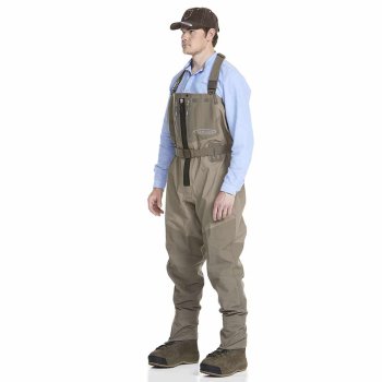 Vision KOSKI ZIP Die Wathose mit dem absolut wasserdichten Front-Reißverschluss. Ausverkauf - Schnell zuschnappen & sparen!