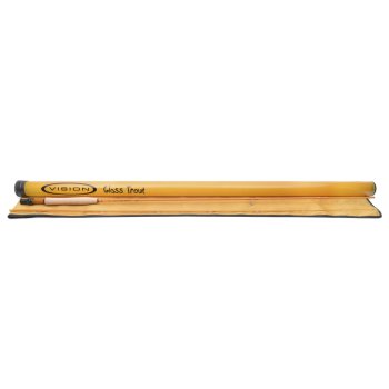 Vision Glass Trout Fly Rod Fliegenrute #5 7,6Ft + 12 Englische Gratis-Trockenfliegen