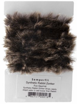 Semperfli Synthetic Rabbit Zonker Strips