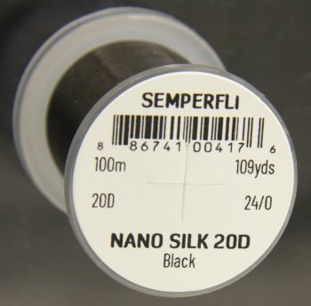 SEMPERFLI Nano Silk Ultra 20D 24/0 Bindefaden