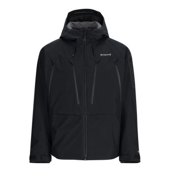Simms Bulkley Jacket Black Modell 2026 Die warme, gefütterte, wasserdichte Watjacke!