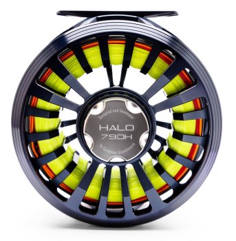 Guideline HALO Dark Grey Sapphire Blue Fliegenrollen Begrenztes Sonderangebot - Schnell zuschnappen & sparen!