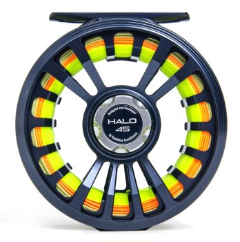 Guideline HALO Dark Grey Sapphire Blue Fliegenrollen Begrenztes Sonderangebot - Schnell zuschnappen & sparen!