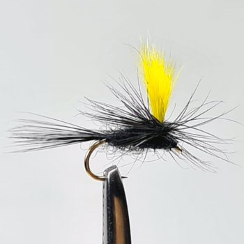 Hi-Viz Parachute Trockenfliege Black Gnad