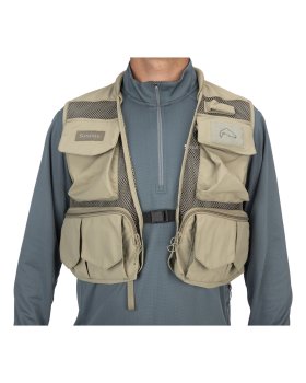 Simms Tributary Vest Tan Fliegenfischerweste Ausverkauf, die letzten guten Stücke zum absoluten Schnäppchenpreis! Jetzt schnell Zugreifen & Sparen!
