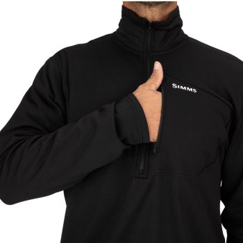 Simms Thermal 1/4 Zip Top Black Funktionsunterwäsche Sonderangebot, nur solange unser Vorrat reicht - Schnell zuschnappen & sparen!