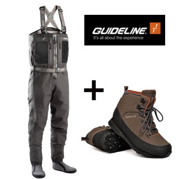 Guideline Laxa Zip Wat-Set Modell 2026, Wathose + Watschuhe zum Vorteilspreis und nur für kurze Zeit! Jetzt Zuschnappen und Sparen!
