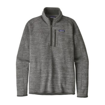 Patagonia Men's Better Sweater 1/4-Zip Fleece Nickel (NKL) Sonderangebot, nur solange unser Vorrat reicht - Schnell zuschnappen & sparen!