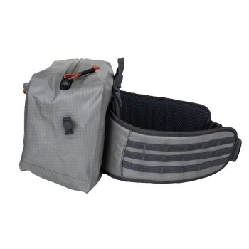 Simms Dry Creek Z Hip Pack Steel 8 Liter Die wasserdichte Hüft- oder Gürtel-Tasche