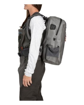 Simms Dry Creek Z Backpack Steel Der perfekte, wasserdichte Rucksack zum Fliegenfischen