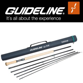 Guideline LPX Chrome 6-PC Double Hand Zweihand-Rute 6-teilig