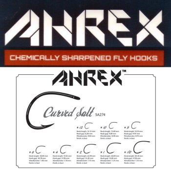 Ahrex SA 274 Curved Salt Fliegenhaken