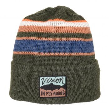 Vision Merino Stripe Beanie Die megawarme Winter-Mütze