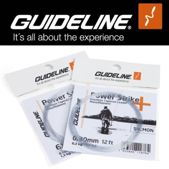 Guideline Power Strike Trout 9' Tapered Leaders, 3 Fliegenvorfächer in der Packung