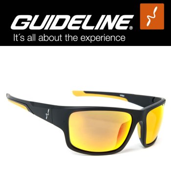 Polarisationsbrille Guideline Experience Sunglasses - Yellow Lens Yellow Mirror Coating