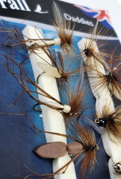 Turrall Daddy Log Leggs Selection Das DaddyLongLegs-Schnaken-Set FinestFishingFlies