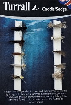 Turrall Caddis / Sedge Die Köcherfliegen-Kollektion FinestFishingFlies
