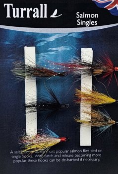 Turrall Salmon Single Selection Die Lachs-Fliegen-Kollektion auf Einzelhaken FinestFishingFlies