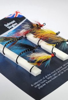Turrall Salmon Single Selection Die Lachs-Fliegen-Kollektion auf Einzelhaken FinestFishingFlies