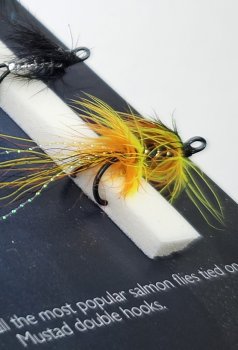 Turrall Salmon Doubles Selection Lachs-Fliegen-Kollektion auf Doppelhaken FinestFishingFlies