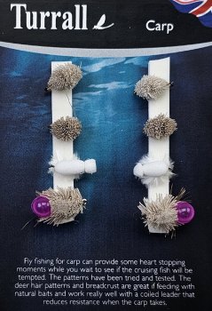 Turrall Carp Flies Selection Die Karpfenfliegen-Kollektion FinestFishingFlies