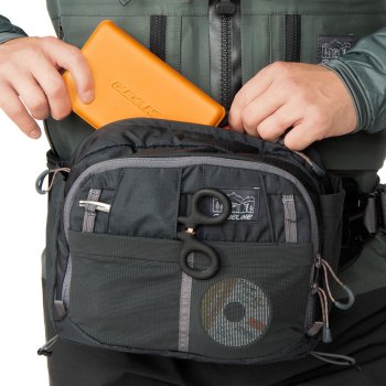 Guideline Experience Waistbag 6 Graphite Die Fliegenfischer-Gürtel-Tasche