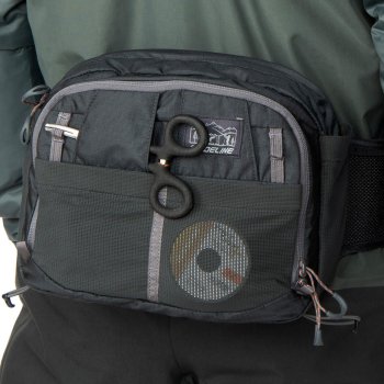 Guideline Experience Waistbag 6 Graphite Die Fliegenfischer-Gürtel-Tasche