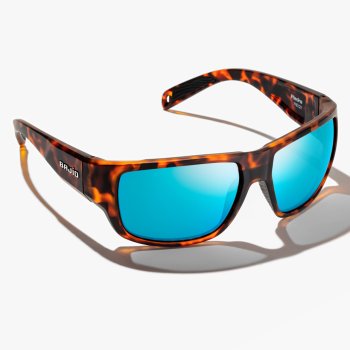 BAJIO Piedra Dark Tort Matte Blue Mirror PC Polarisations-Brille