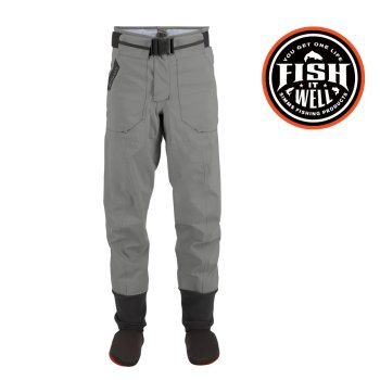 Simms Freestone Pant 2026 Smoke Die Hüftwathose