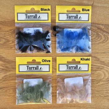 Turrall Cul de Canard Feathers Handselektierte CDC Federn