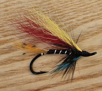 Turrall Salmon Single SILVER DOCTOR Gr.6 Klassische englische Lachsfliege